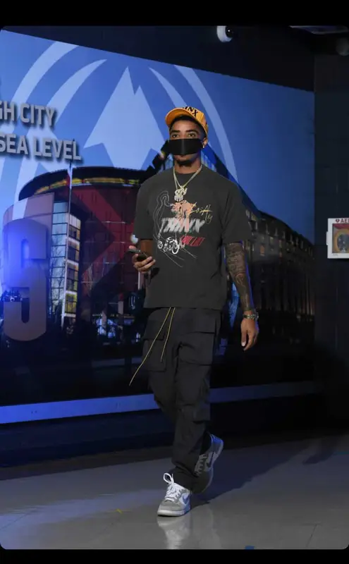 Gary Harris outfit in Trinx La, 2021