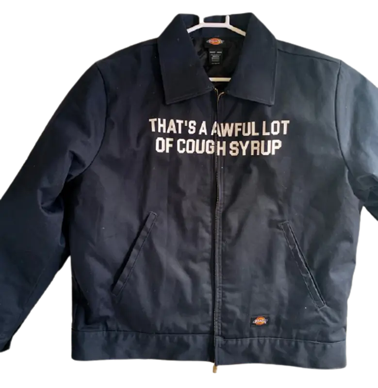 Cough Syrup Zip Up Jacket $129