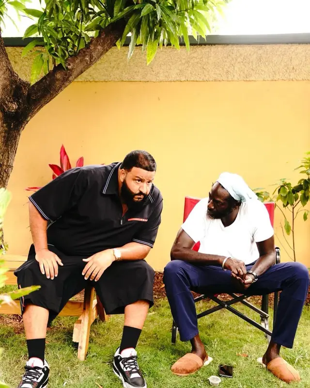 DJ Khaled outfit in Prada and Jordan, 2021