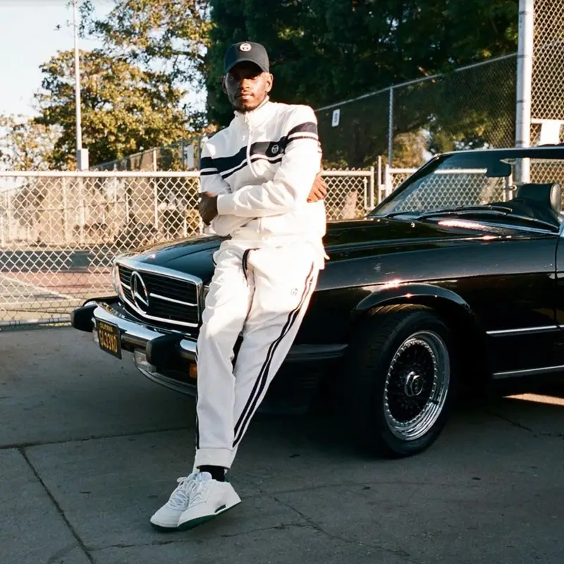 ASAP Nast outfit in Sergio Tacchini, 2021
