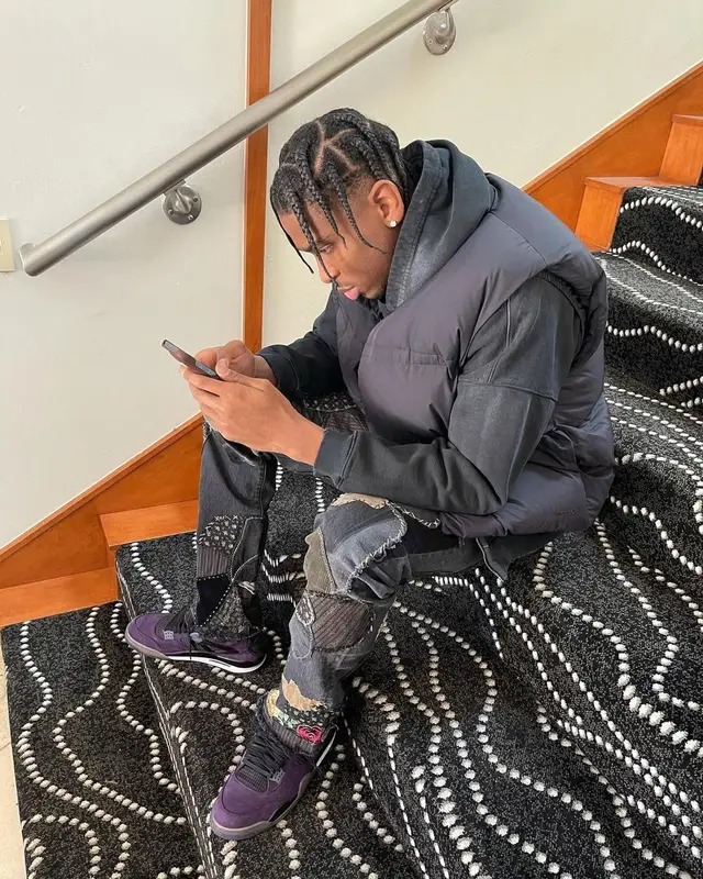 Shai outfit in Yeezy, Gallery Dept., and Kapital, 2021