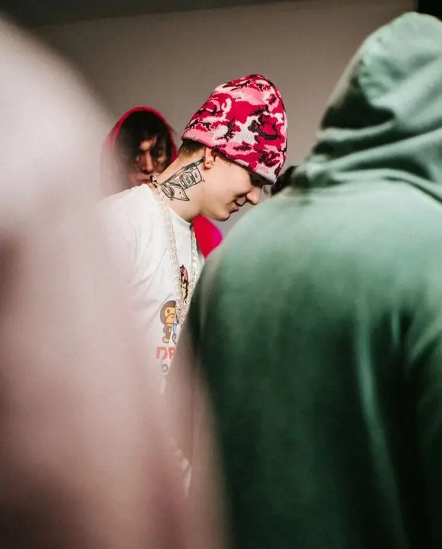 SODA LUV outfit in Bape, Stone Island, and Automatic Vertical, 2021