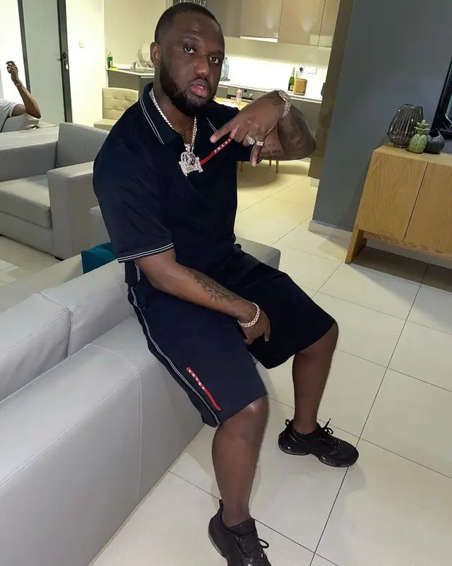 Headie One outfit in Prada, 2021