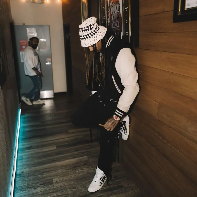 Wheezy outfit in Amiri, 2021