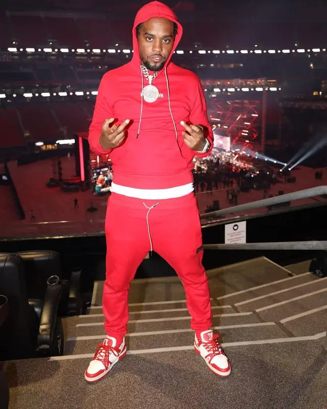 London On Da Track outfit in Well Known Studios and Louis Vuitton, 2021