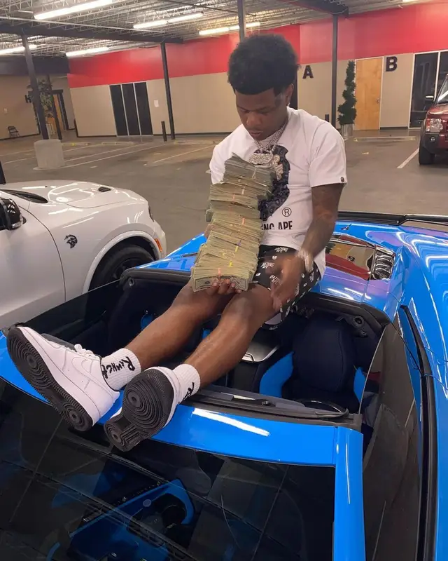 Rylo Rodriguez outfit in Bape, Nike, and Raunchy, 2021