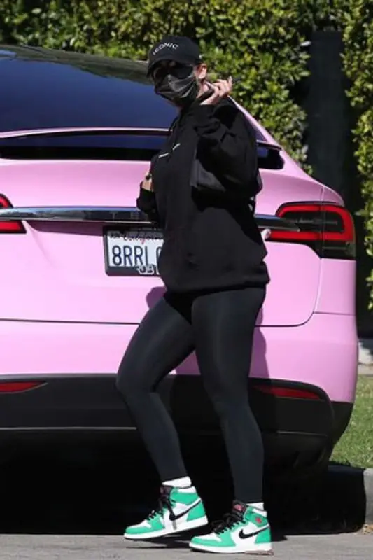 Addison Rae outfit in We're Not Really Strangers, Nike, and Prada, 2021
