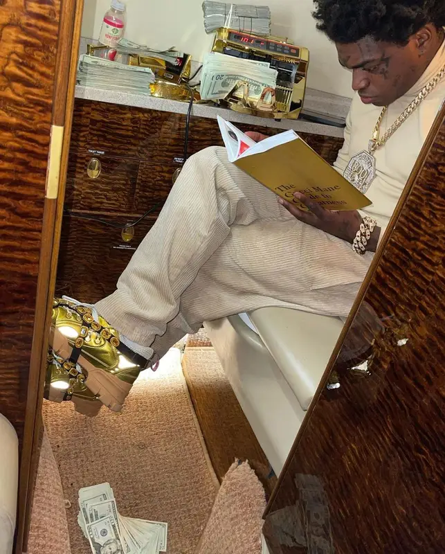 Kodak Black outfit in Gucci, 2021