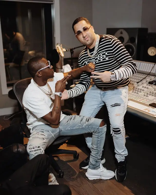 Bobby Shmurda outfit in Dior, Amiri, and Prada, 2021