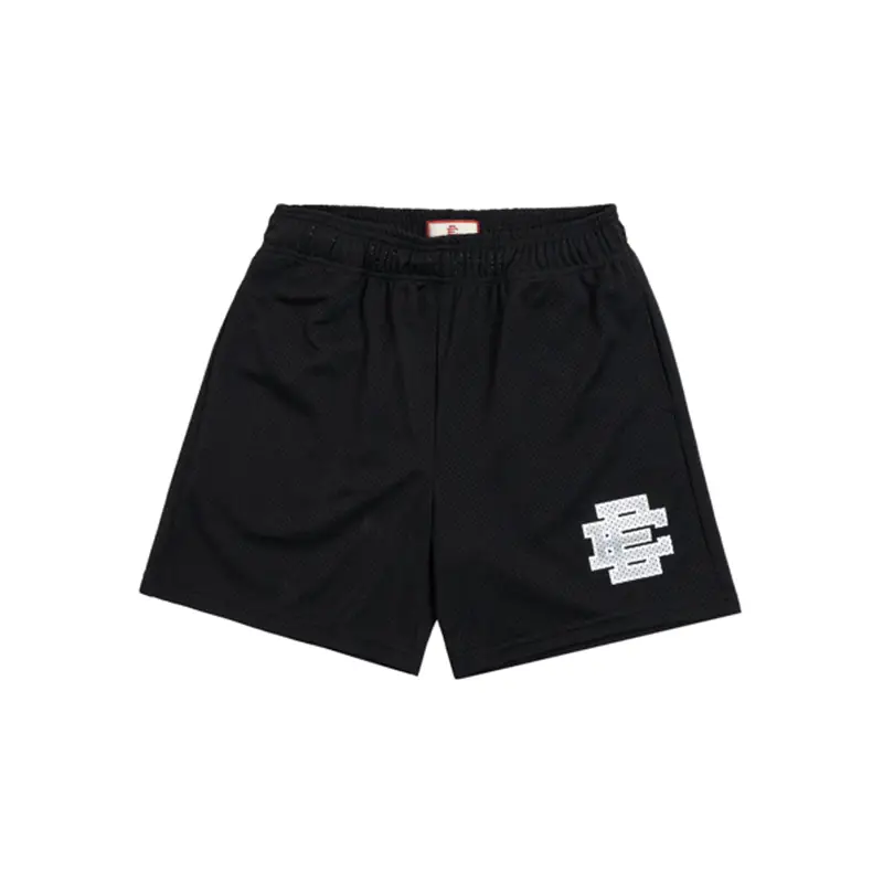 Eric Emanuel Logo Basic Black Shorts $255