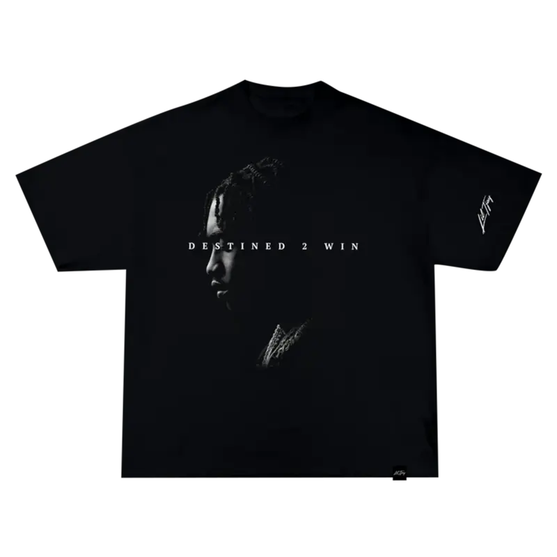 Lil Tjay Merch Run It Up Tee Black $24