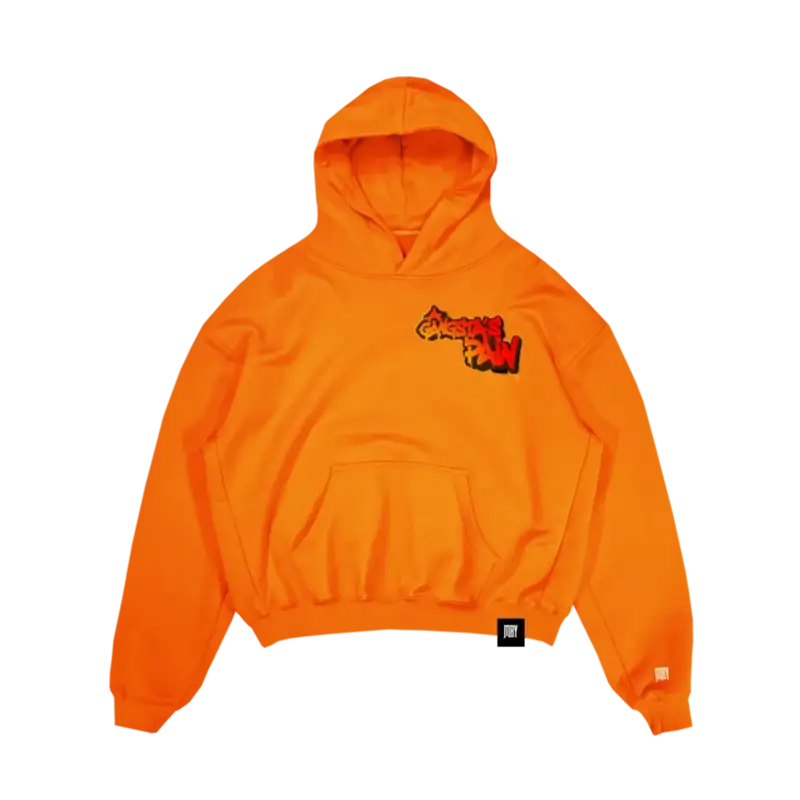 Moneybagg Yo Merch A Gangsta's Pain Hoodie Orange $55