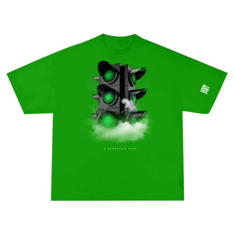 Moneybagg Yo Merch Green Light Tee Green $28