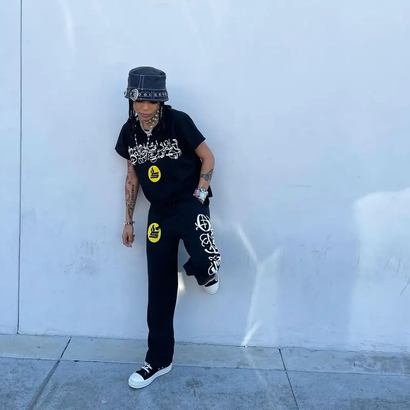 Coi Leray outfit in Born From Pain, Rick Owens, and 730la, 2021