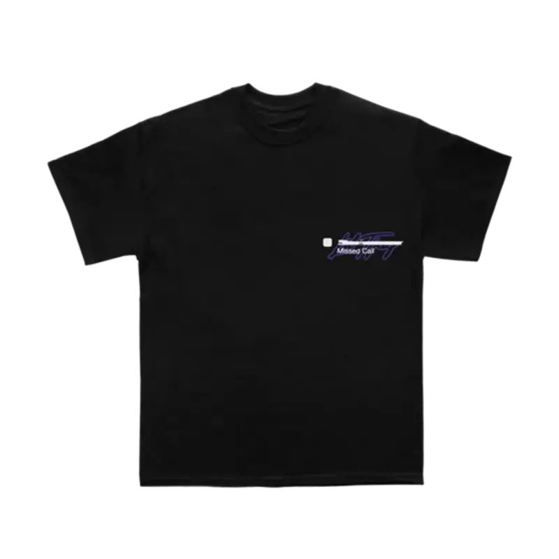 Lil Tjay Merch Calling My Phone Tee Black $24