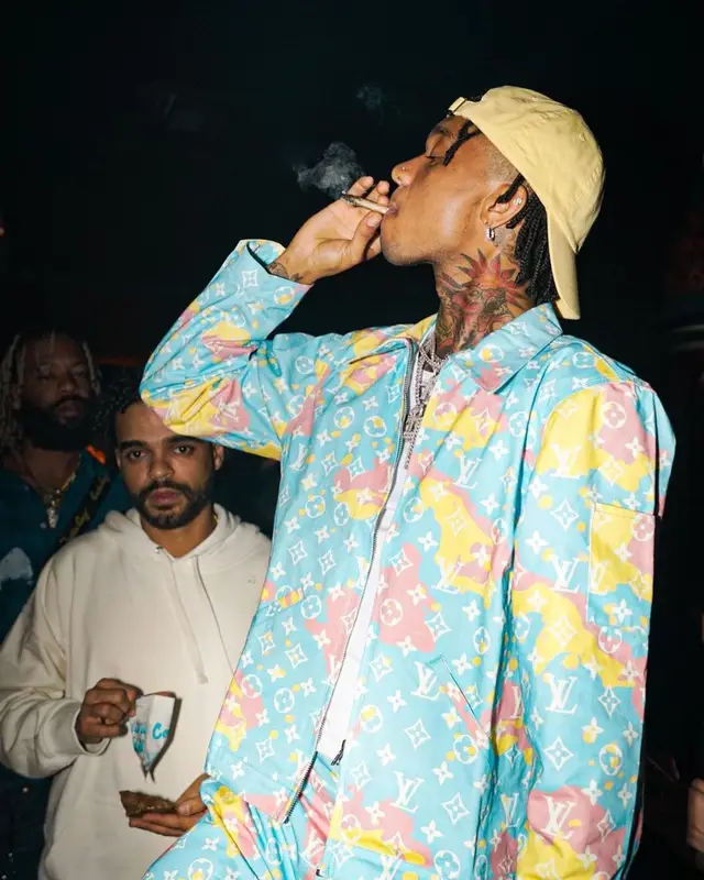 Swae Lee outfit in Bravest Studios, Dior, and Polo Ralph Lauren, 2021