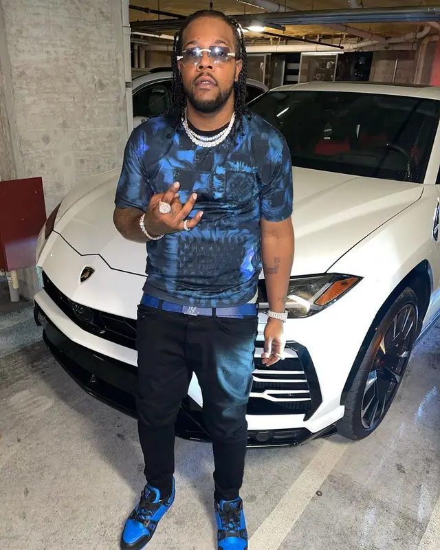 Rowdy Rebel outfit in Louis Vuitton, Amiri, and Cartier, 2021