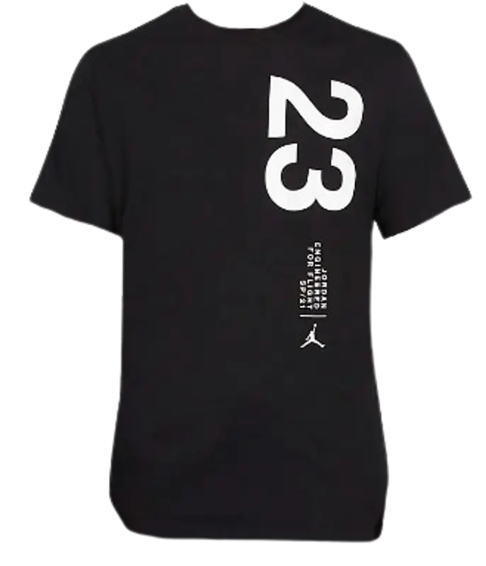 Jordan 23 Engineered Short Black T-Shirt $40
