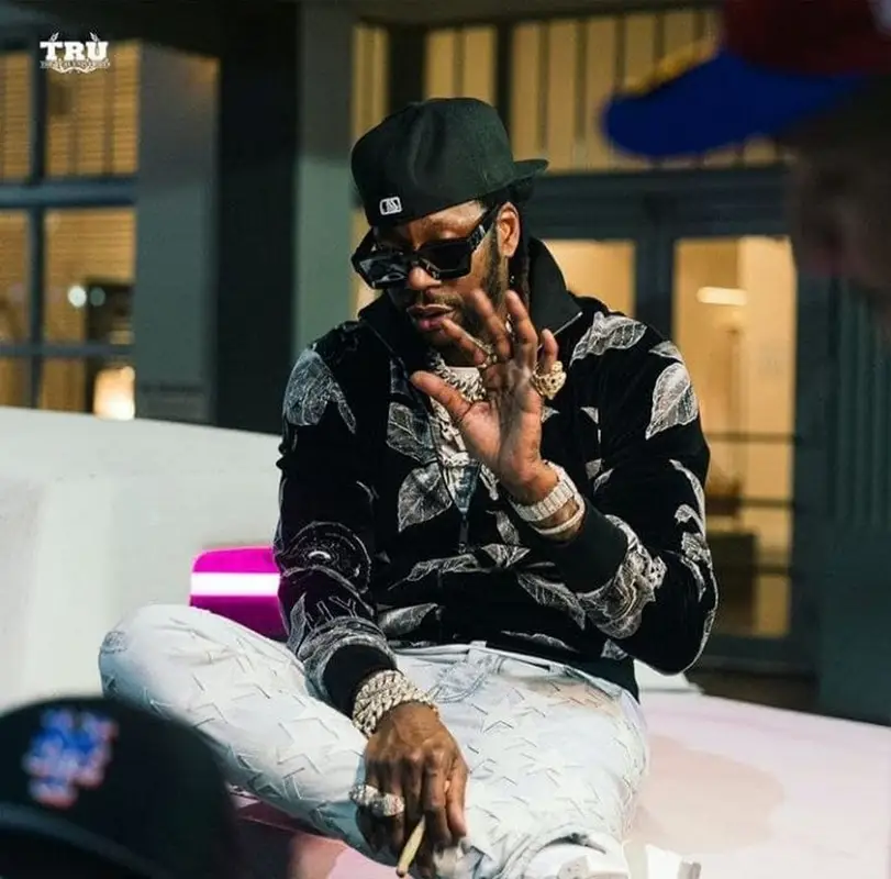 2 Chainz outfit in Givenchy, Amiri, and Louis Vuitton, 2021