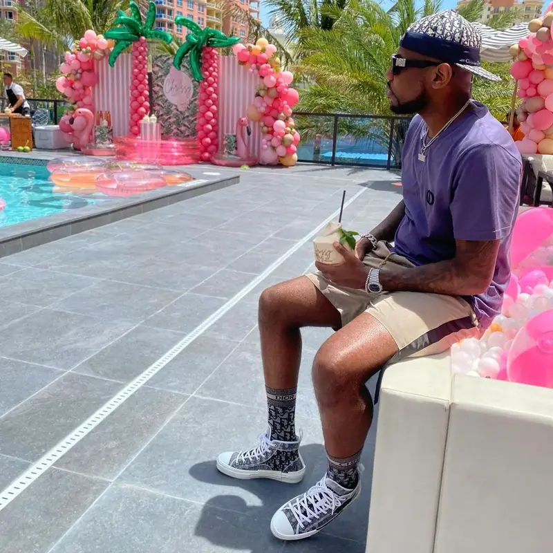 Fabolous outfit in Dior and Louis Vuitton, 2021