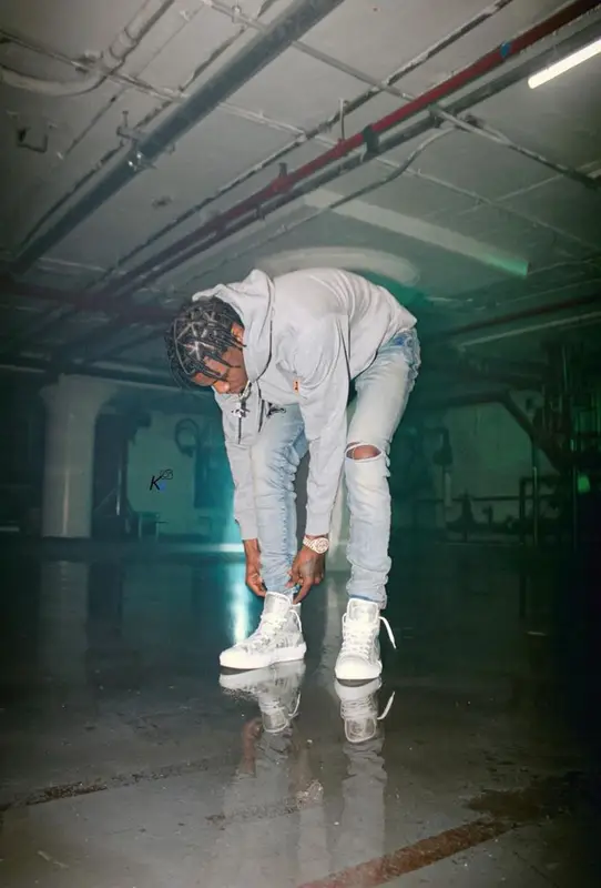 A Boogie Wit Da Hoodie outfit in Kenzo, Amiri, and Dior, 2021