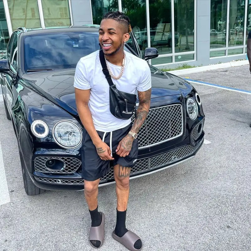 DDG outfit in Nike, Balenciaga, and Yeezy, 2021