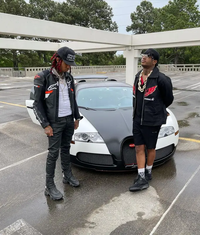 Ski Mask The Slump God outfit in Homesick, Alyx, and Dior, 2021