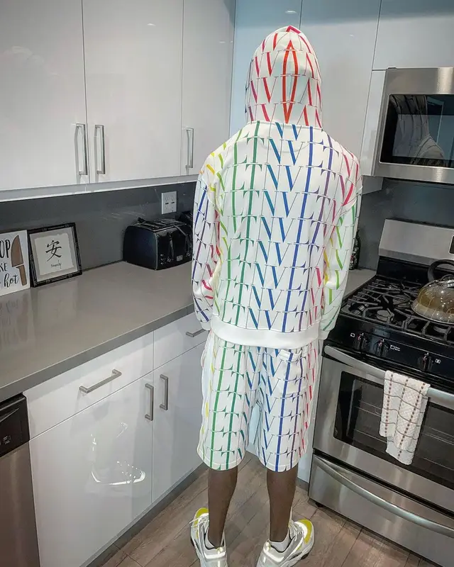 Foolio outfit in Valentino and Dior, 2021