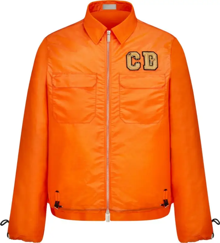 orange dior jacket