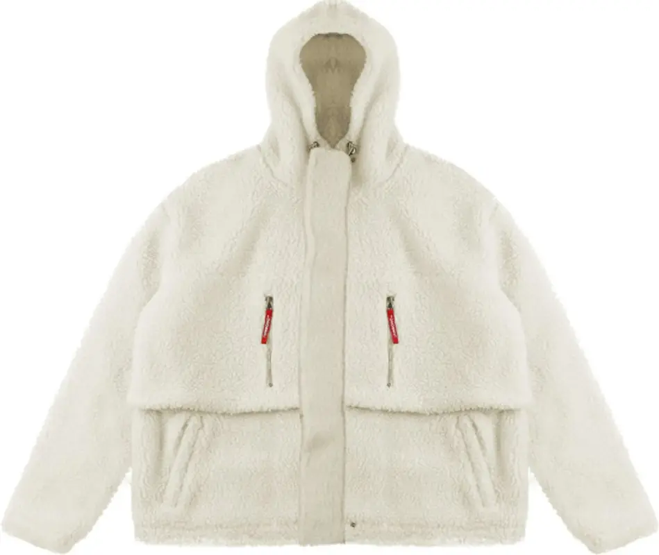 Tombogo White Ice Climber Fleece Jacket $250