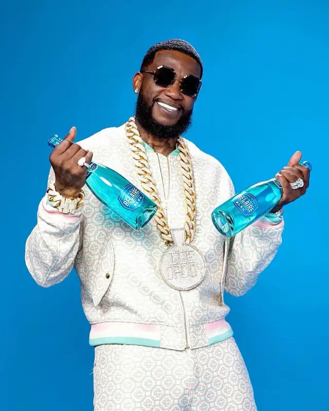 Gucci Mane outfit in Casablanca, Alexander McQueen, and Dolce & Gabbana, 2021