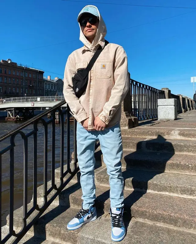 John However outfit in Nike, Dior, and ’47, 2021