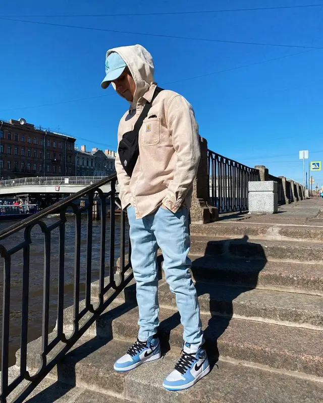John However outfit in Nike, Dior, and ’47, 2021