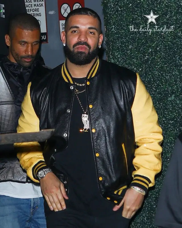 Drake outfit in Celine and Prada, 2021