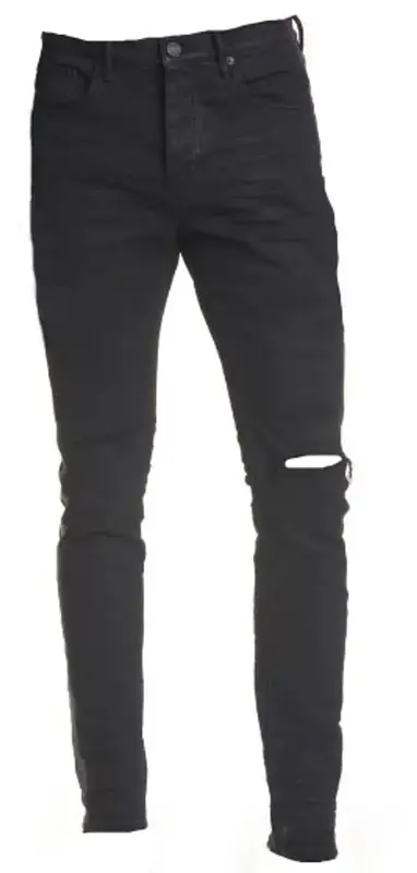 Purple Brand Cotton Blend Distressed Skinny Fit Jeans $240