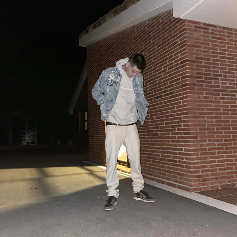 Kizaru outfit in Amiri, Balenciaga, and Fendi, 2021