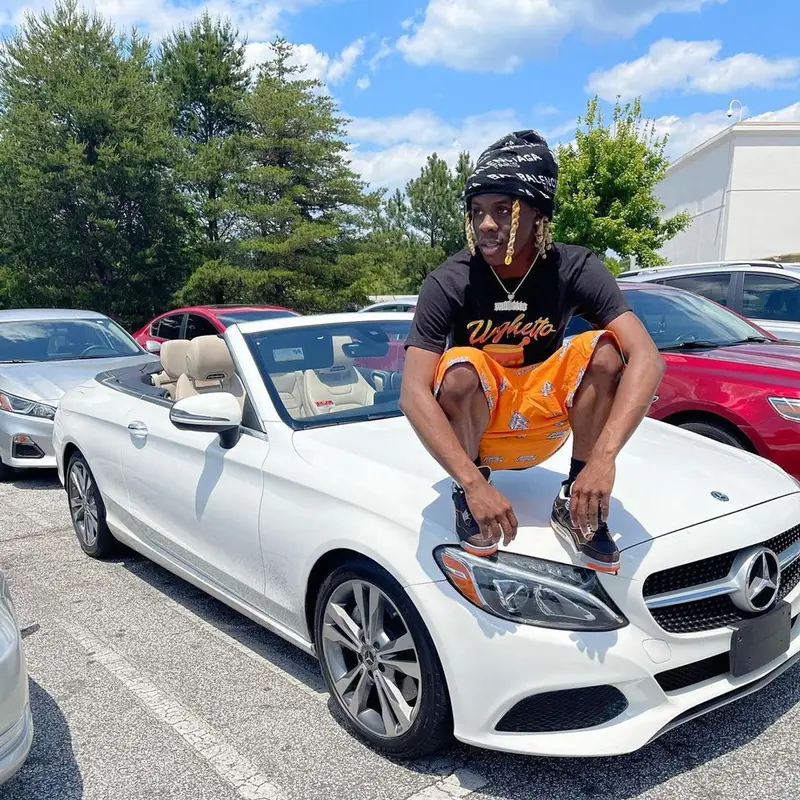 Unghetto Mathieu outfit in Millionaire Mindset , Jordan, and Balenciaga, 2021