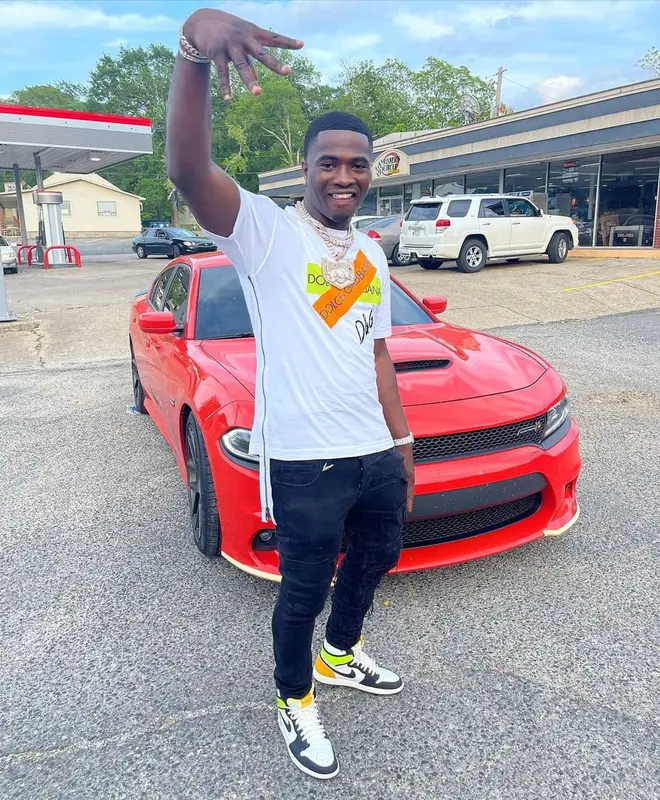 Bankroll Freddie outfit in Dolce & Gabbana and Nike, 2021