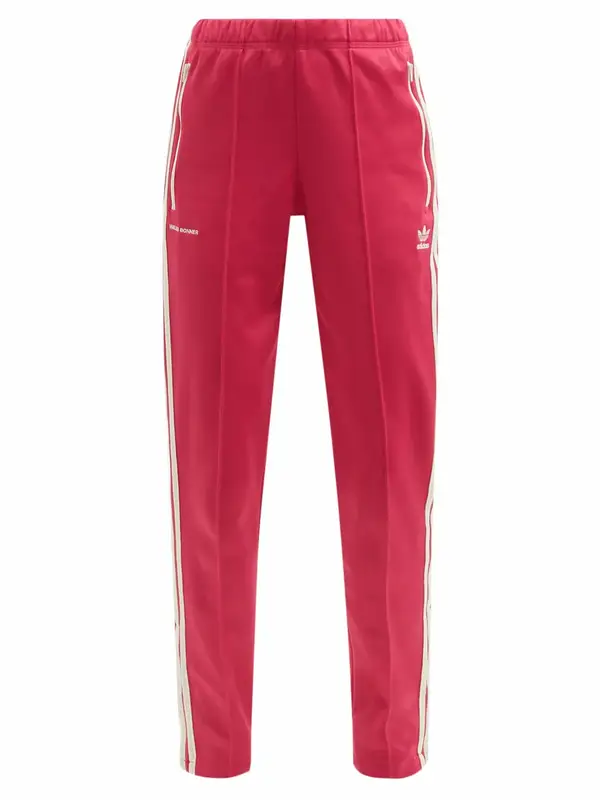 Adidas Three-Stripe Stirrup Pink Track Pants $250
