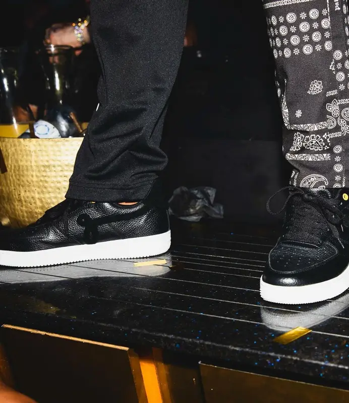 Fabolous outfit in Palm Angels and John Geiger, 2021