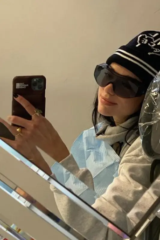 Dua Lipa outfit in Noon Goons, Marc Jacobs, and Palace, 2021