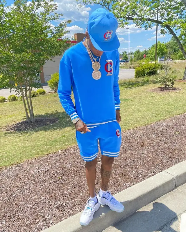 Rubberband OG outfit in Jordan and Benjii & Co, 2021