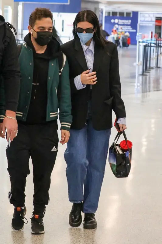 Dua Lipa outfit in Dr. Martens, Mowalola, and Prada, 2021