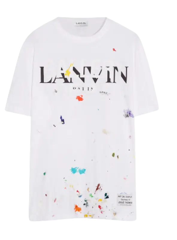 Lanvin Logo Printed T-Shirt $490