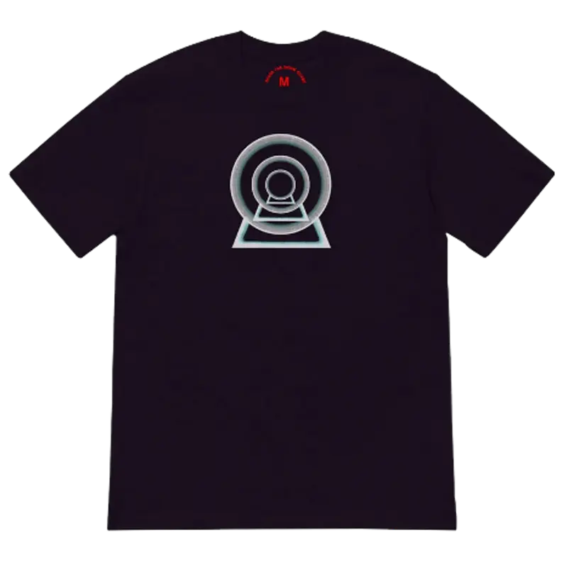 Russ Merch Cover Black T-Shirt $30