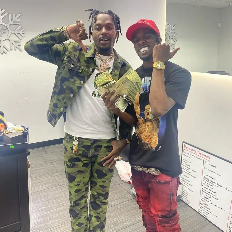Sauce Walka outfit in Bape, Levi’s, and Suicoke, 2021