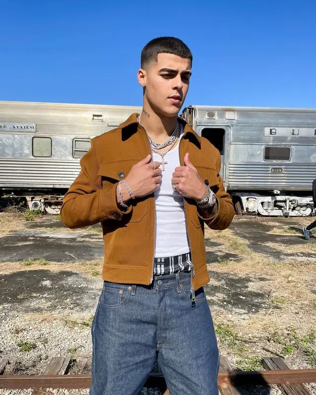 Lunay outfit in Ami Alexandre Mattiussi, Nudie Jeans, and Calvin Klein, 2021