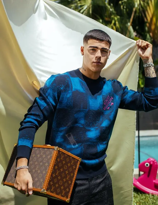 Lunay outfit in Louis Vuitton, 2021