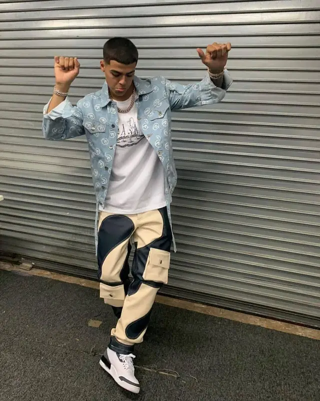 Lunay outfit in Casablanca, Barragan, and Jordan, 2021