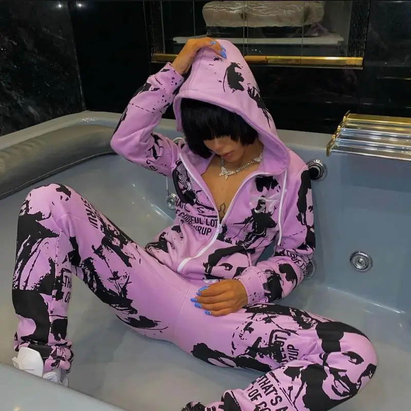 Coi Leray outfit in Cough Syrup, Jordan, and Asaali, 2021